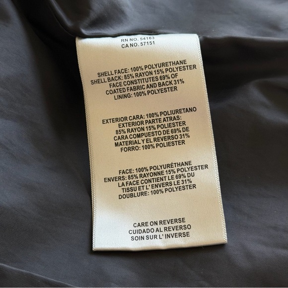 Levi’s Black Faux Leather Moto Biker Jacket — Women’s Medium - Picture 8 of 13